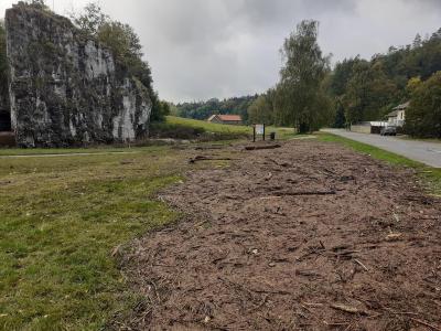 Povodeň u Sloupsko-šošůvských jeskyní, říjen 2020