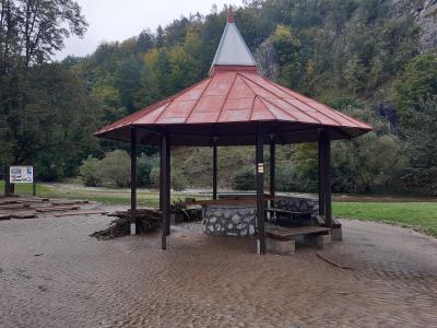 Povodeň u Sloupsko-šošůvských jeskyní, říjen 2020