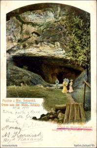 Sloupsko-šošůvské jeskyně - historie