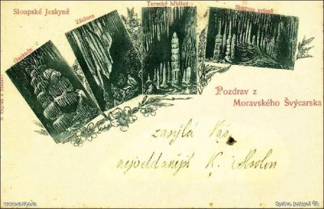 Sloupsko-šošůvské jeskyně - historie