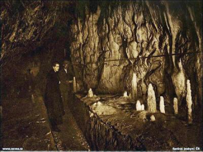 Sloupsko-šošůvské jeskyně - historie