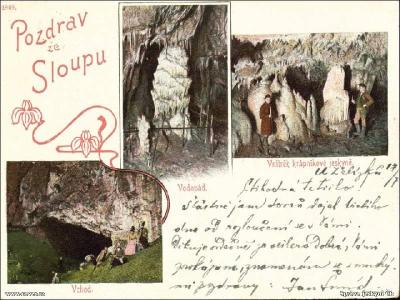 Sloupsko-šošůvské jeskyně - historie