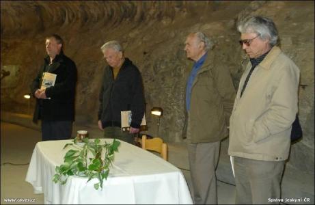 Křest ACTA SPELEOLOGICA - Kůlna v Kůlně 