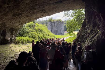 Umělecký festival 7° ve Sloupsko-šošůvských jeskyních